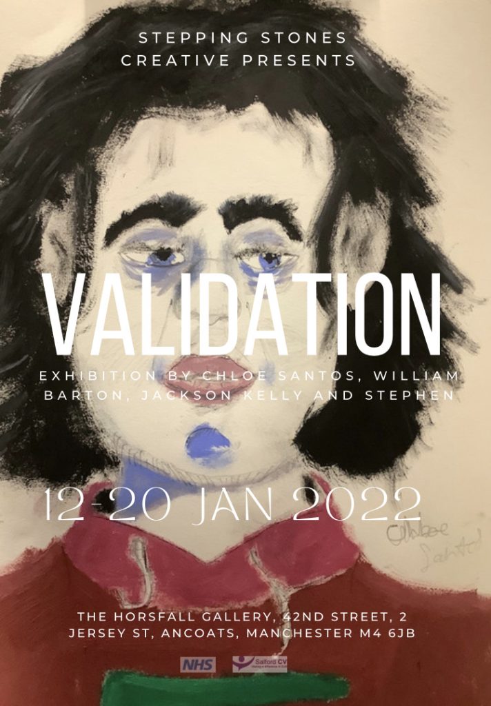 Validation Exhibitions January 2022 poster